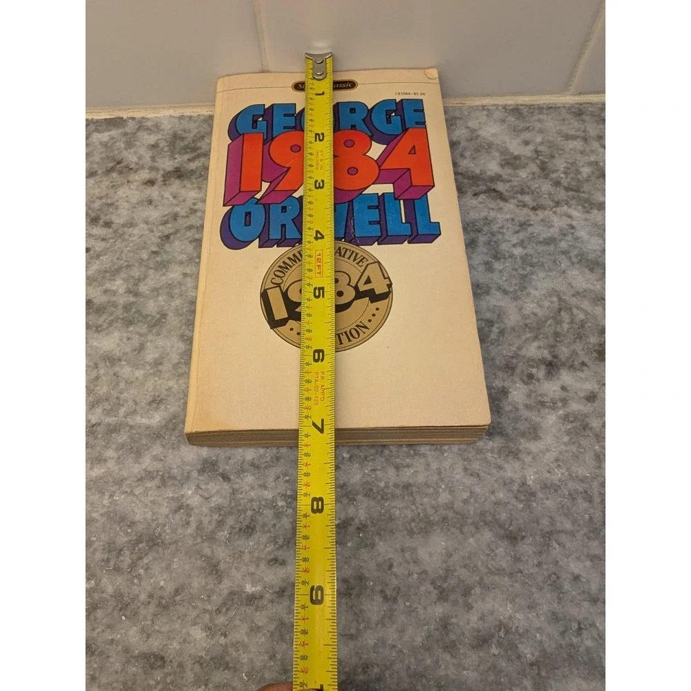GEORGE ORWELL 1984 (1983 Signet Paperback) Commemorative Edition Walter Cronkite